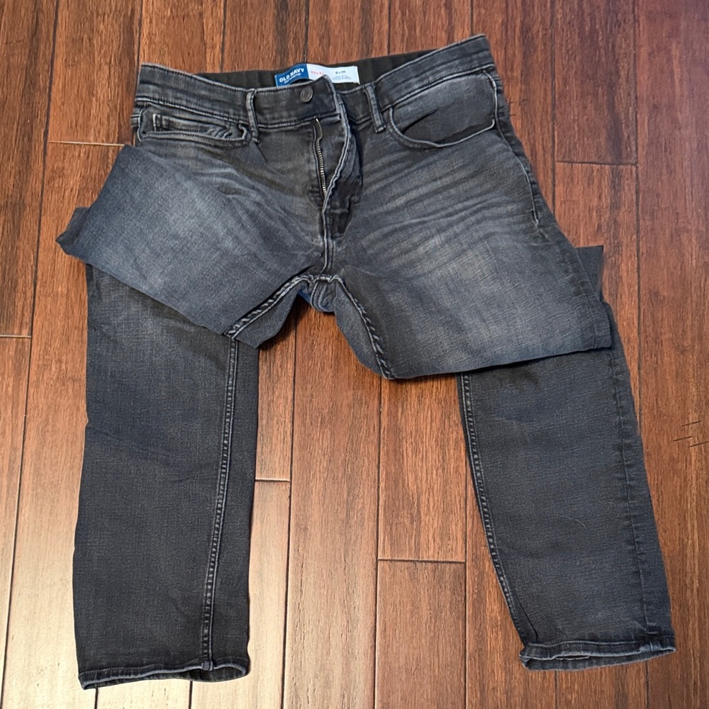 Old Navy Men's Black Slim Jeans